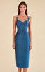 Dylan Printed Midi Bandage Dress