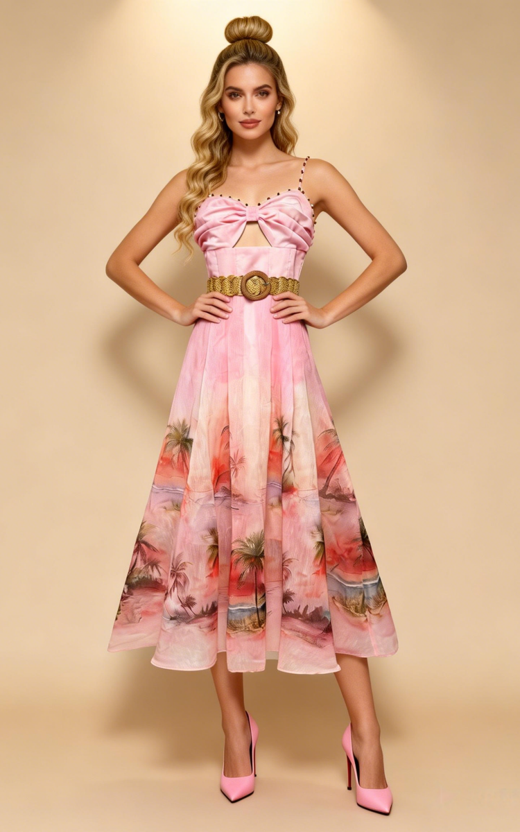 Lillian Pink Pearl Vacation Dress Main image