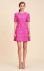 Miles Pink Jacquard Sequin Mini Dress