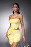 Scarlett Yellow Irregular Jacquard Bandage Set